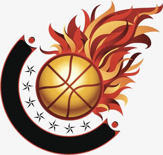 一个霸气的篮球标志免抠素材免费下载_觅元素51yuansu
