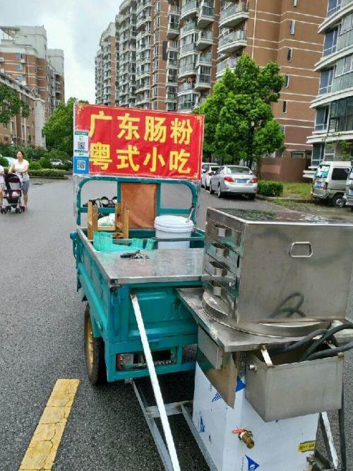 电动三轮车带肠粉机架子一套