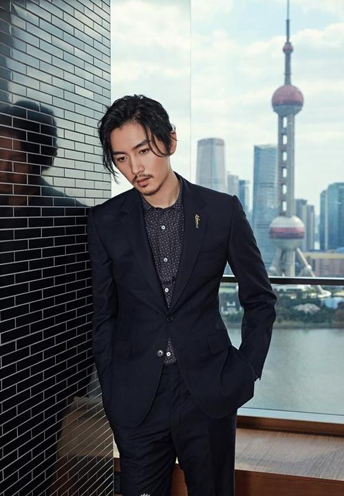 陈晓,帅气的大叔形象好有型