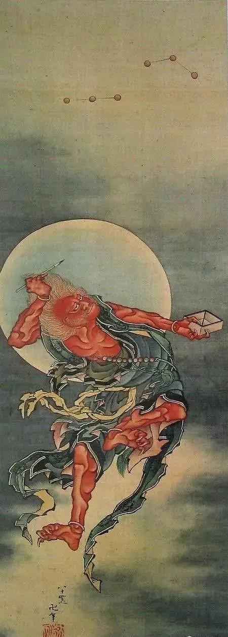 国画魁星点斗!独占鳌头!吉祥寓意国画!