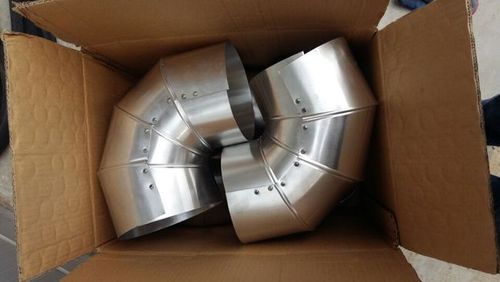 保温棉包90度弯头包法