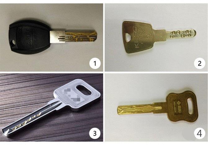 您知道下面的钥匙哪种安全级别最高吗?