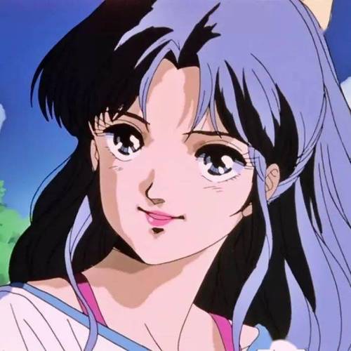 经典有年代感的旧动漫女生头像