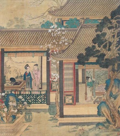 若是浅浅问一句,"画眉深浅入时无",便是盈溢了人间喜乐之气了.