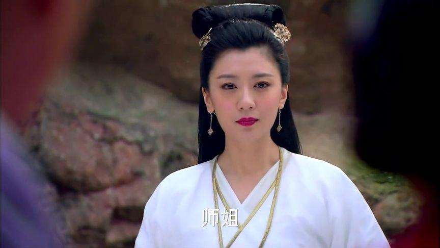 天龙八部:贾静雯出演李秋水,一身白衣,好像仙女下凡