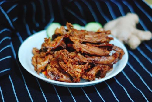 孜然辣鸭架
