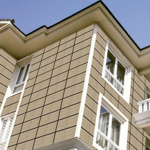 150500黄色纹麻面别墅外墙砖 装修楼房外墙 通体砖