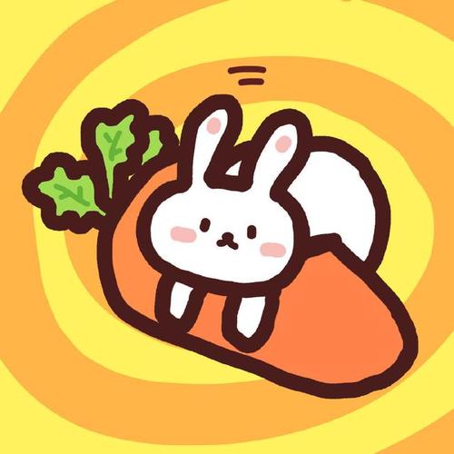 可爱小兔子头像~用它