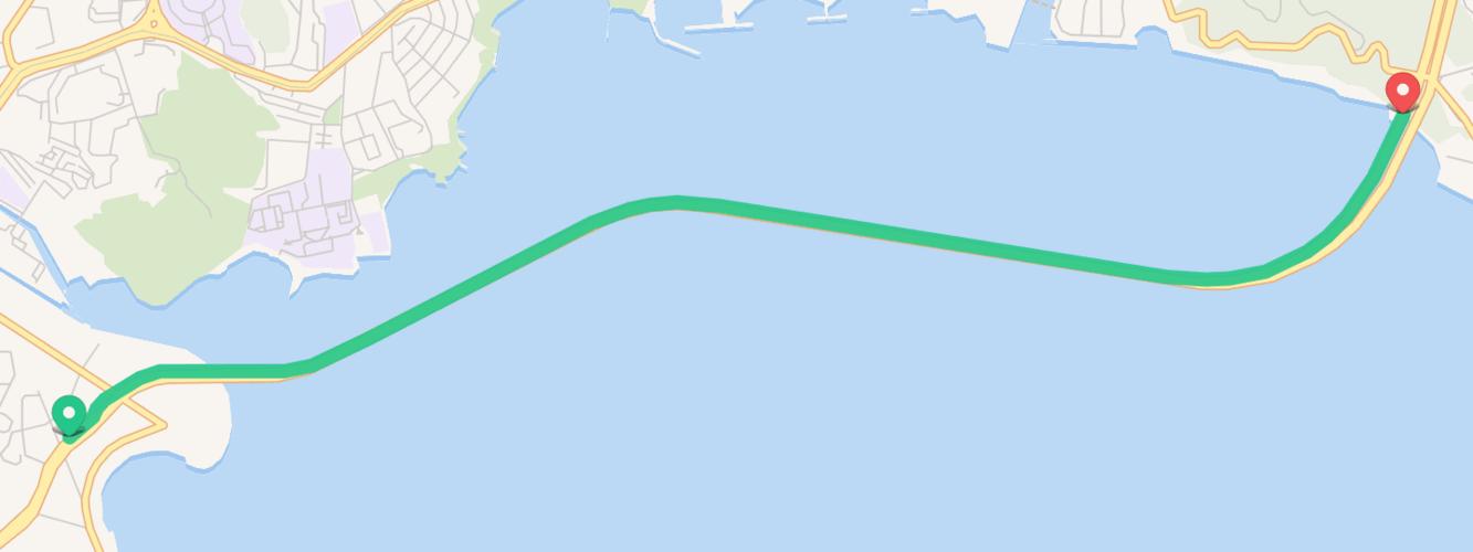 终于完成了心心念念的星海湾大桥,这一次是单程,下一次要往返.