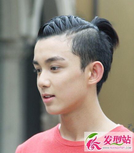 男生长发怎么编好看男生蝎子辫蜈蚣辫发型图片