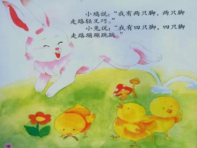 其它 下雨的周四  语言活动:数脚 小朋友们通过有趣的故事,学会了新的
