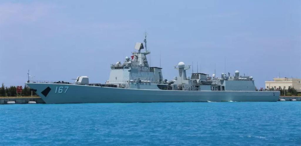 热烈欢迎167深圳舰回家