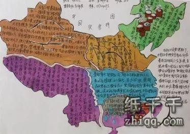 我们神圣的国土手抄报 我们的节日手抄报