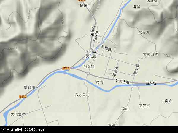 中国 陕西省 宝鸡市 太白县 咀头镇 本站收录有:2020咀头镇卫星地图