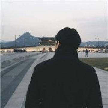 背影黑色孤独图片男生头像