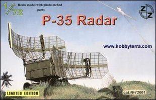 p-35苏联/中国440厘米波警戒引导雷达1/72树脂pe拼装雷达模型订