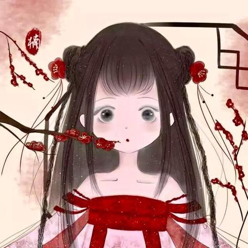 古风少女头像,希望自己过得自由自在,迷人又可爱