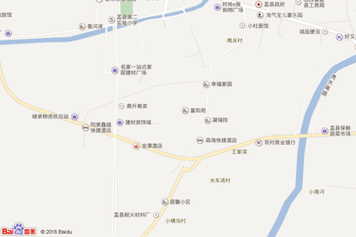 盂县地图