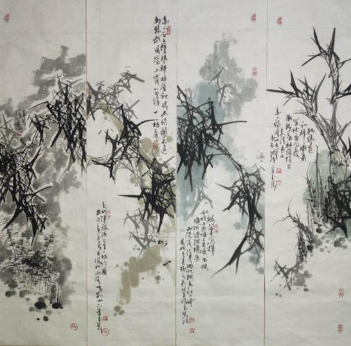 雨墨——李玉泉墨竹作品专集(三)