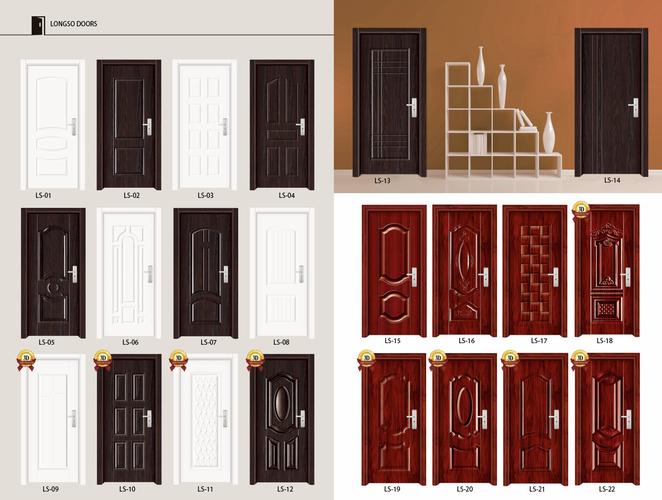 室内工程钢木门价格便宜门扇厂家出口专供(仅门扇)