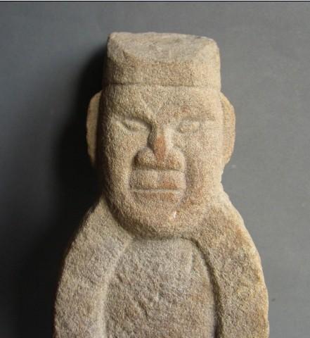 唐以前高古石雕人物