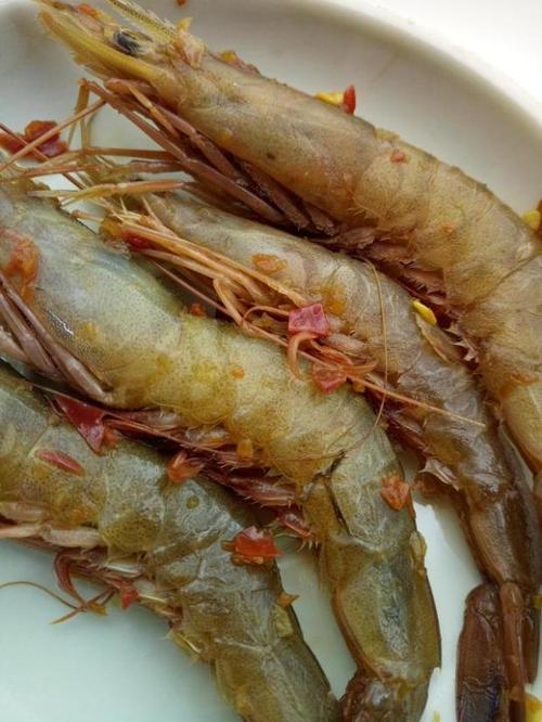 咸海卢虾腌咸虾汕尾马宫特产海鲜生腌蒜香辣味500g广东省顺丰包邮