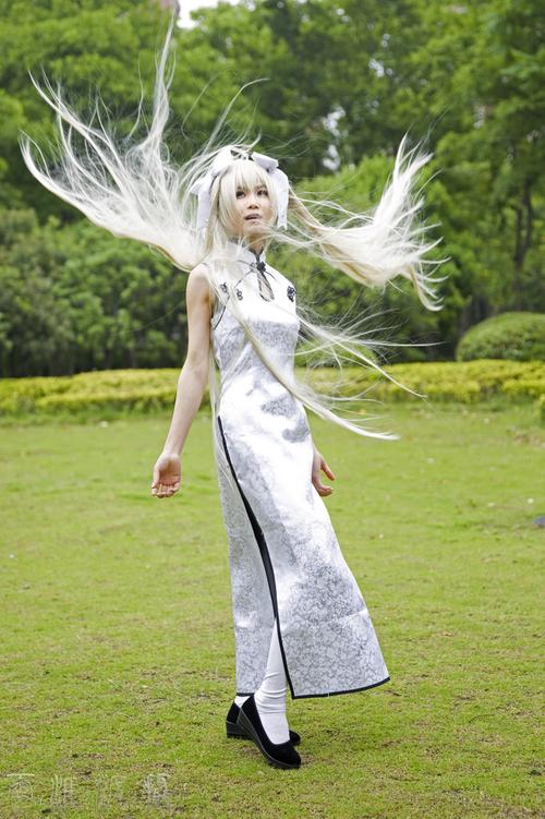 大宁绿地拍的白发美女共p