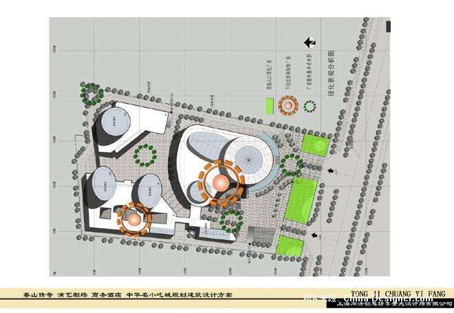 绿化景观分析图