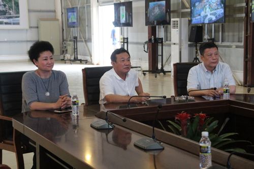 长影环球100奇幻乐园海口市副市长鞠磊到长影海南项目地调研指导工作