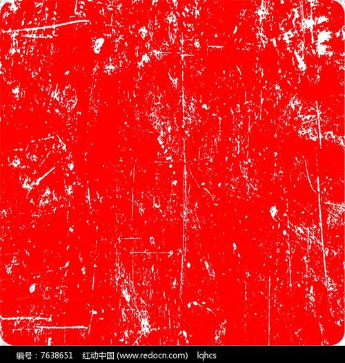 逼真古印章划痕