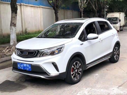 【图】吉利 远景x3 2017款 x3 1.5l 自动尊贵型_白色