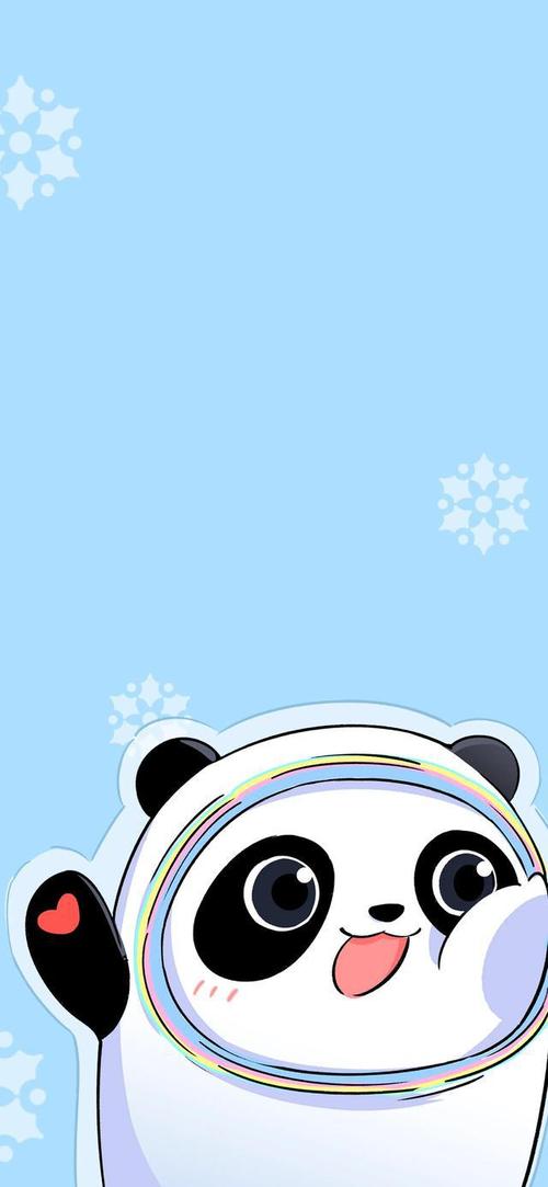 壁纸冰墩墩壁纸来啦太可爱了叭