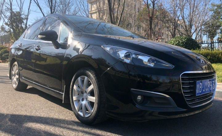 青岛二手标致308 2012 款 1.6l 自动风尚型 黑色 - 小猪二手车