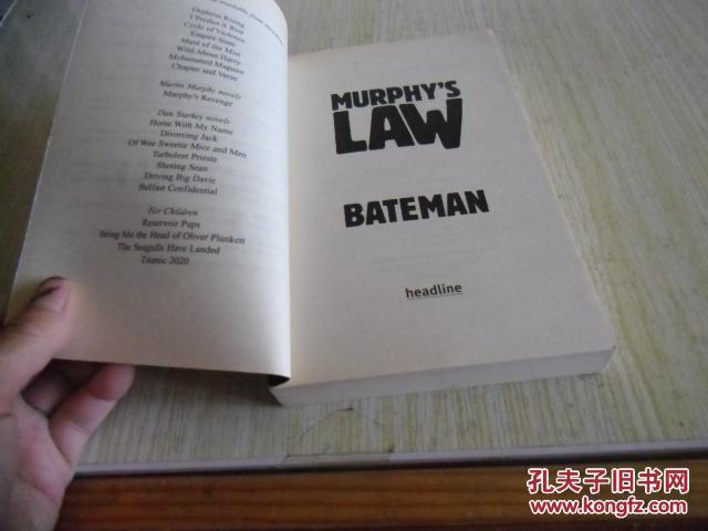 英文原版 murphy"s law