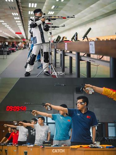 catch独家探访中国射击队,用影像记录备战中的奥运军团