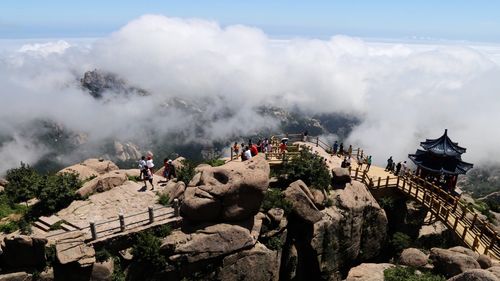 海上仙山(崂山巨峰观云海)