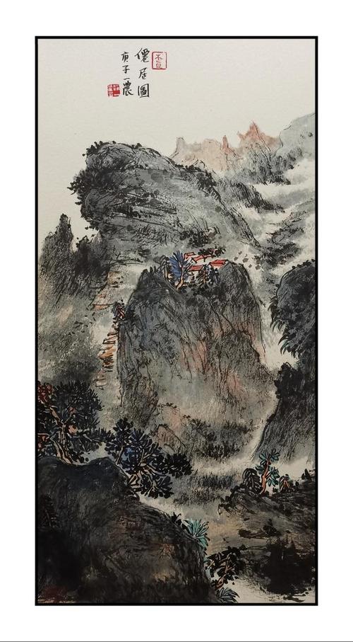意游观山—赵一农山水画作品赏析