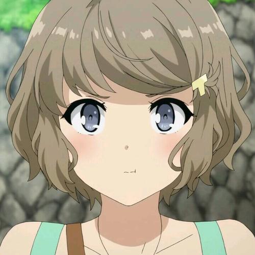 《青春猪头少年不会梦到兔女郎学姐》古贺朋绘自截头像