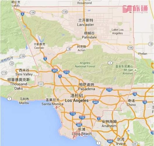 洛杉矶的地理与气候