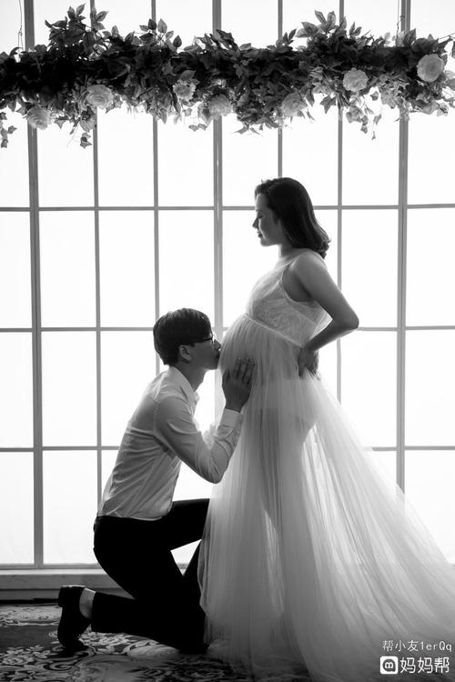 我的双胞胎孕妇照,这是26周时候,现在已