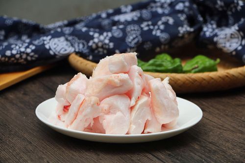 新鲜猪板油500g 猪油 生猪油 猪肥油 猪白油 猪网油