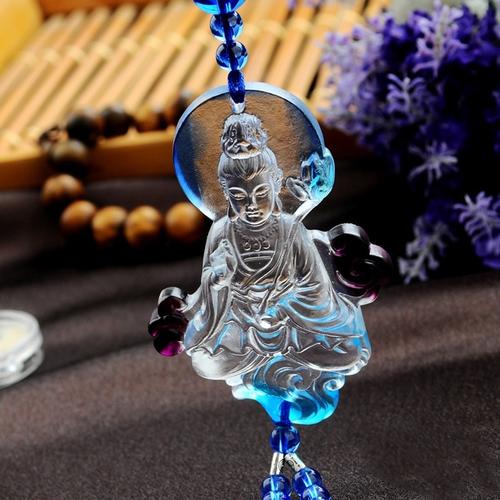 精美观音琉璃挂件平安汽车挂车挂饰