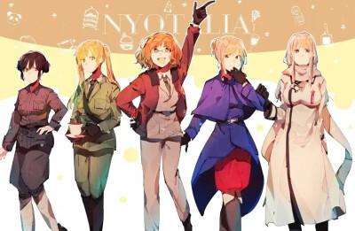 aph 娘塔利亚 联五 黑塔利亚 魔性