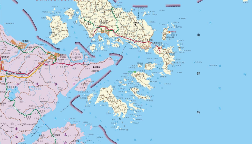 浙江舟山市有几个县几个区,具体是什么县,什么区?