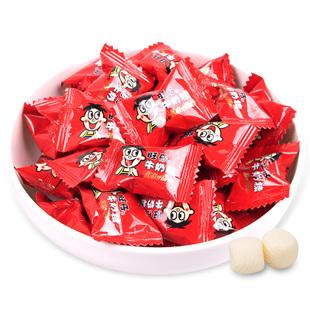 喜糖旺旺 旺仔牛奶糖500g散装袋装软糖零食结婚糖果批发多省包邮.