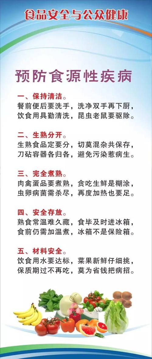 健康科普 | 预防食源性疾病