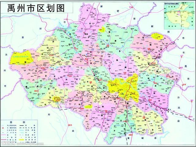 许昌各乡镇政府驻地地名来历(禹州市)