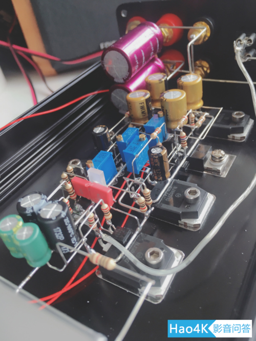 5a左右(架子小不能调高) 小小桌面甲类功放 超级安静没有任何低噪