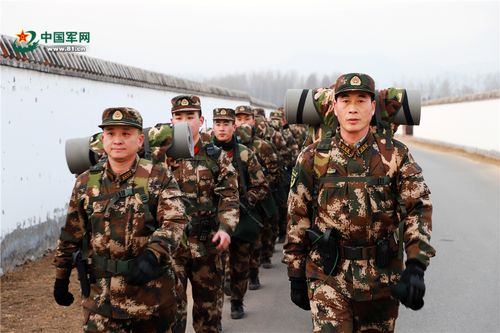 受领训令 武警北京总队机动第二支队开展大拉练