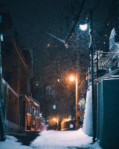 雪落下的声音